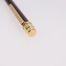 CARTIER Santos de Cartier Ballpoint Ballpoint Pen metal Bordeaux Auth 186650M-11