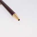 CARTIER Santos de Cartier Ballpoint Ballpoint Pen metal Bordeaux Auth 186650M-14