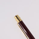 CARTIER Santos de Cartier Ballpoint Ballpoint Pen metal Bordeaux Auth 186650M-6