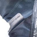 Christian Dior Trotter Canvas Accessory Pouch Navy Gold Auth 186653A-21