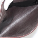 Christian Dior Trotter Canvas Clutch Bag Brown Gold Auth 186654-13