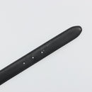 GUCCI Belt Leather 39.4"" Black Gold Auth 186658A-10