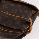 LOUIS VUITTON Monogram Saumur 30 Shoulder Bag M42256 LV Auth 186660A-15