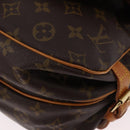 LOUIS VUITTON Monogram Saumur 30 Shoulder Bag M42256 LV Auth 186660A-17
