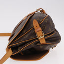 LOUIS VUITTON Monogram Saumur 30 Shoulder Bag M42256 LV Auth 186660A-4