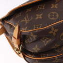 LOUIS VUITTON Monogram Saumur 30 Shoulder Bag M42256 LV Auth 186661A-15