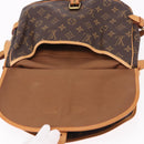 LOUIS VUITTON Monogram Saumur 30 Shoulder Bag M42256 LV Auth 186661A-24