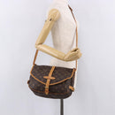 LOUIS VUITTON Monogram Saumur 30 Shoulder Bag M42256 LV Auth 186661A-29