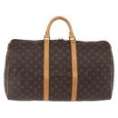 LOUIS VUITTON Monogram Keepall 50 Boston Bag M41426 LV Auth 186662A-2