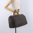 LOUIS VUITTON Monogram Speedy 35 Hand Bag M41524 LV Auth 186664-22
