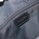 Christian Dior Trotter Canvas Hand Bag Navy Silver Auth 186666A-18