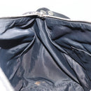 Christian Dior Trotter Canvas Hand Bag Navy Silver Auth 186666A-19