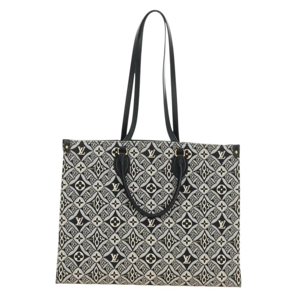 LOUIS VUITTON Monogram Jaguar On The Go GM Bag Black M57207 LV Auth 186669SAM