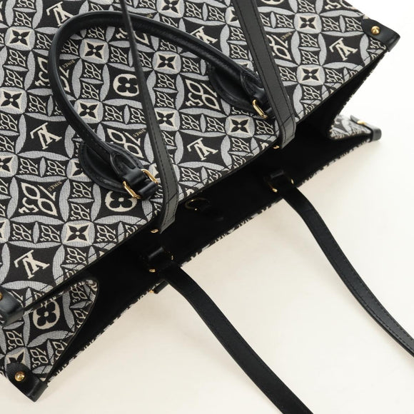 LOUIS VUITTON Monogram Jaguar On The Go GM Bag Black M57207 LV Auth 186669SAM
