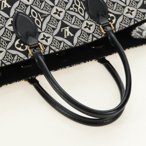 LOUIS VUITTON Monogram Jaguar On The Go GM Bag Black M57207 LV Auth 186669SAM