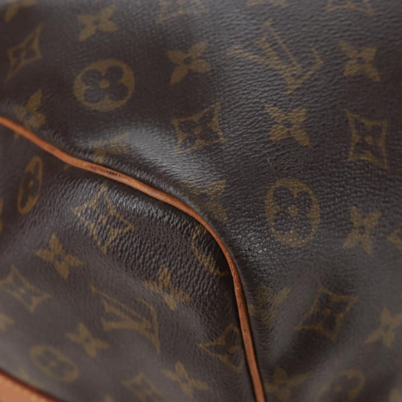 LOUIS VUITTON Monogram Keepall Bandouliere 60 Boston Bag M41412 LV Auth 186675