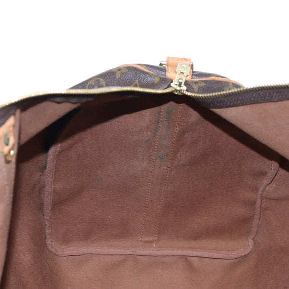 LOUIS VUITTON Monogram Keepall Bandouliere 60 Boston Bag M41412 LV Auth 186675