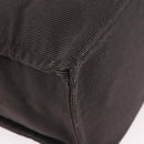 HERMES Her Line GM Tote Bag Canvas Gray Silver Auth 186677-16