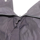 HERMES Her Line GM Tote Bag Canvas Gray Silver Auth 186677-18