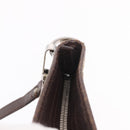 GUCCI GG Canvas Shoulder Bag Beige Silver 113013 Auth 186678-19