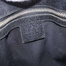GUCCI GG Canvas Hand Bag Black Gold 153024 Auth 186680-14