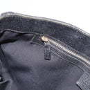 GUCCI GG Canvas Hand Bag Black Gold 153024 Auth 186680-18