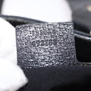 GUCCI GG Canvas Hand Bag Black Gold 153024 Auth 186680-20