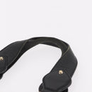 GUCCI GG Canvas Hand Bag Black Gold 153024 Auth 186680-8