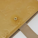 LOUIS VUITTON Monogram Vernis Agenda PM Cover Beige R21001 LV Auth 186685-7