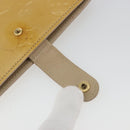 LOUIS VUITTON Monogram Vernis Agenda PM Cover Beige R21001 LV Auth 186685-21