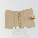 LOUIS VUITTON Monogram Vernis Agenda PM Cover Beige R21001 LV Auth 186685-8