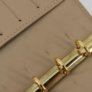 LOUIS VUITTON Monogram Vernis Agenda PM Cover Beige R21001 LV Auth 186685-9