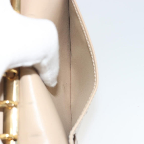 LOUIS VUITTON Monogram Vernis Agenda PM Cover Beige R21001 LV Auth 186685