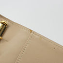 LOUIS VUITTON Monogram Vernis Agenda PM Cover Beige R21001 LV Auth 186685-10