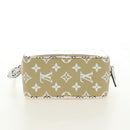LOUIS VUITTON Monogram Giant Beach Porch Bag Green M67610 LV Auth 186686SAM-5