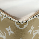 LOUIS VUITTON Monogram Giant Beach Porch Bag Green M67610 LV Auth 186686SAM-16