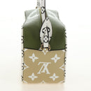 LOUIS VUITTON Monogram Giant Beach Porch Bag Green M67610 LV Auth 186686SAM-3