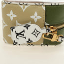 LOUIS VUITTON Monogram Giant Beach Porch Bag Green M67610 LV Auth 186686SAM-9