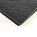 LOUIS VUITTON Taurillon Clemence Brazza Portefeuille Wallet M69038 Auth 186687SM-16