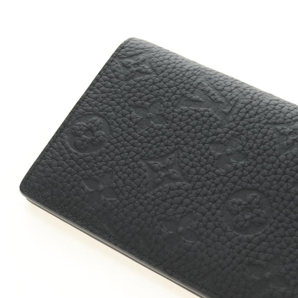 LOUIS VUITTON Taurillon Clemence Brazza Portefeuille Wallet M69038 Auth 186687SM
