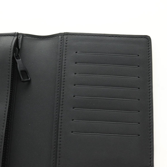 LOUIS VUITTON Taurillon Clemence Brazza Portefeuille Wallet M69038 Auth 186687SM