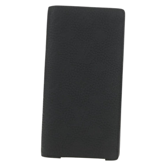 LOUIS VUITTON Taurillon Clemence Brazza Portefeuille Wallet M69038 Auth 186687SM