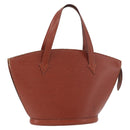LOUIS VUITTON Epi Saint Jacques Shopping Bag Brown M52263 LV Auth 186689-1
