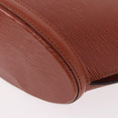LOUIS VUITTON Epi Saint Jacques Shopping Bag Brown M52263 LV Auth 186689-16