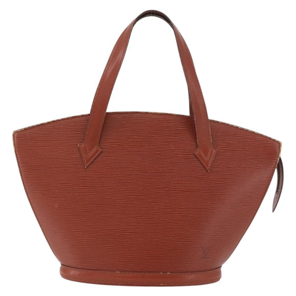 LOUIS VUITTON Epi Saint Jacques Shopping Bag Brown M52263 LV Auth 186689