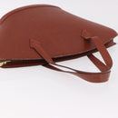 LOUIS VUITTON Epi Saint Jacques Shopping Bag Brown M52263 LV Auth 186689-6