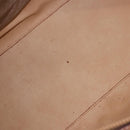 CELINE Macadam Canvas Hand Bag PVC Beige Gold Auth 186693-11