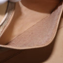 CELINE Macadam Canvas Hand Bag PVC Beige Gold Auth 186693-24
