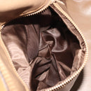 CELINE Macadam Canvas Hand Bag PVC Beige Gold Auth 186694-12