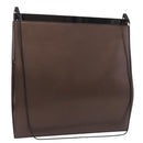 GUCCI Shoulder Bag Leather Brown 004 0406 0492 Auth 186696-1